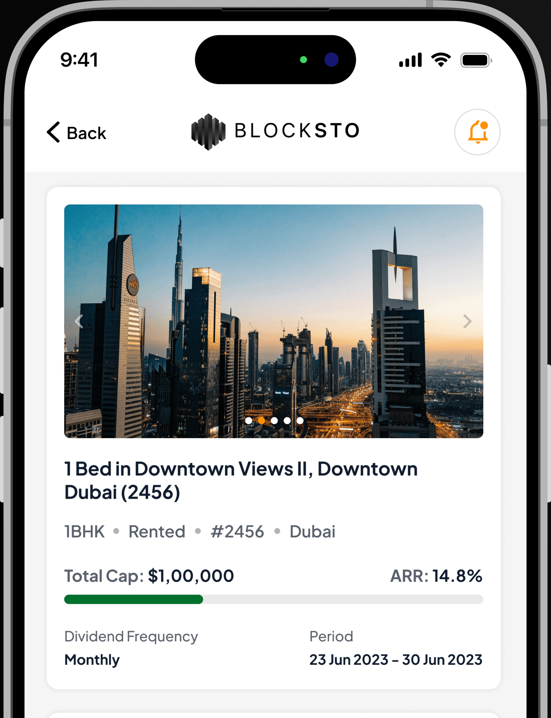 BlockSTO App Preview